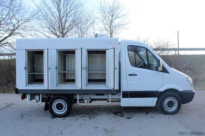Refrigerator body van MERCEDES-BENZ Sprinter310 TK ColdCar 3+3Türen MT-25°C