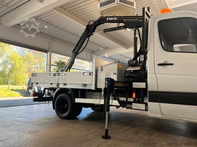 Autokranwagen MERCEDES-BENZ Sprinter Kipper + HIAB Kran * Zul-Ges=3.500kg+