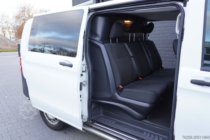 Delivery van double cab Mercedes-Benz Vito 114 CDI XL Dubbele cabine 2x schuifdeur EU...