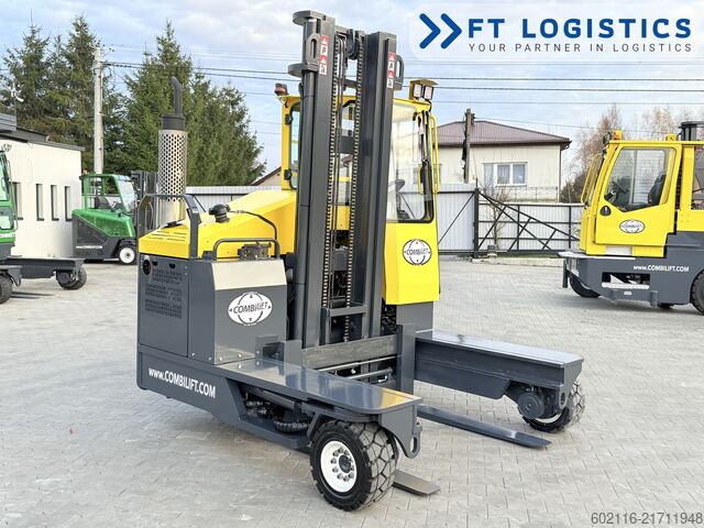 4-way forklift Combilift C4000 DIESEL DUPLEX SPREADER BEAM CABIN