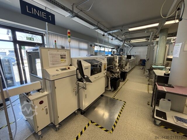 SMT placement line JUKI GKG-GL, KE2070, KE2080, RS800N + Chiller