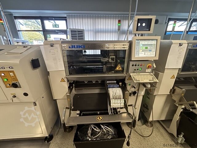 SMT placement line JUKI GKG-GL, KE2070, KE2080, RS800N + Chiller