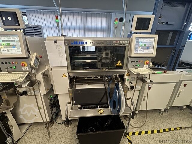 SMT placement line JUKI GKG-GL, KE2070, KE2080, RS800N + Chiller