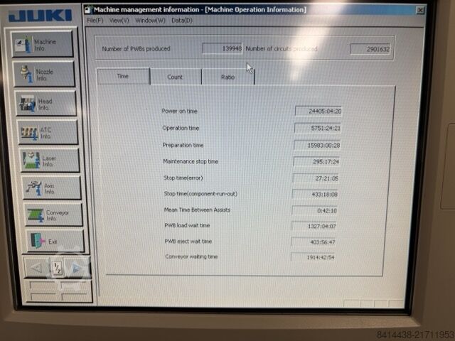 SMT placement line JUKI GKG-GL, KE2070, KE2080, RS800N + Chiller