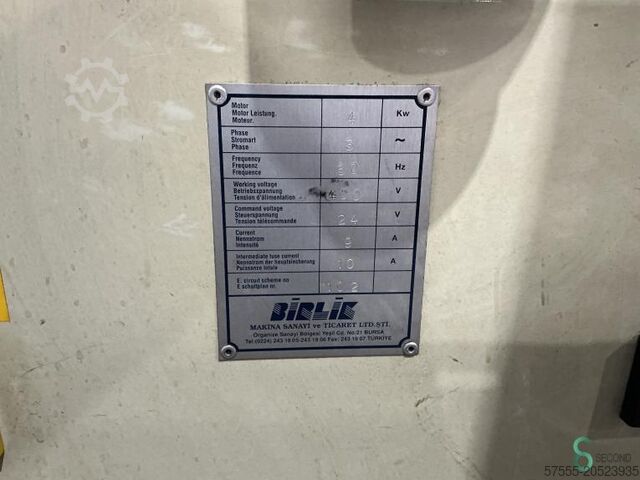 Rundbiegemaschinen Birlik MSMS 2050x6 2001 Birlik MSMS 2050x6