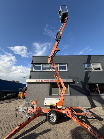 Nifty Lift 120 TAC Anhänger-Arbeitsbühne Elektrisch 12,2 m Arbeitshöhe Baujahr 2014 Niederländisches NIFTYLIFT 120 TAC Aanhanger hoogwerker Elektrisch 12.2M Werkhoogte 2014 NL kenteken