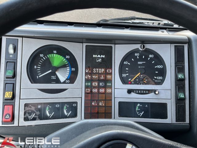 Transporter mit Pritsche & Plane MAN 8.163 LLC*Zikun Getränke-Aufbau*L2000*