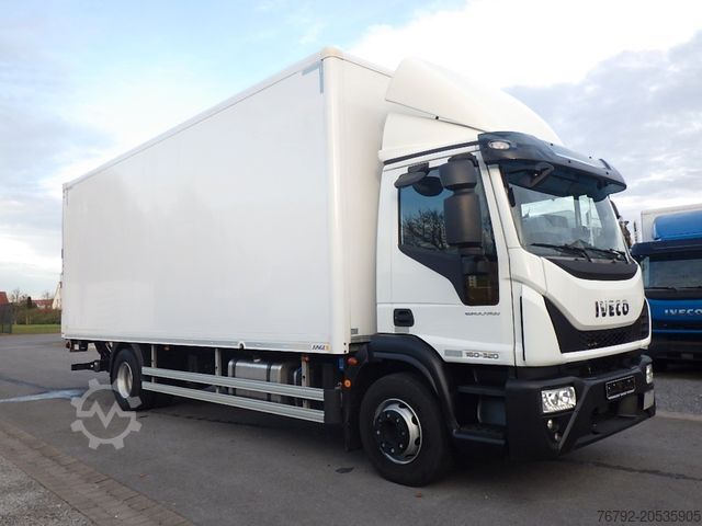 LKW mit Kofferaufbau IVECO ML 160 E 32 P Koffer 7,25m/LBW/AHK/Klima/69 tkm