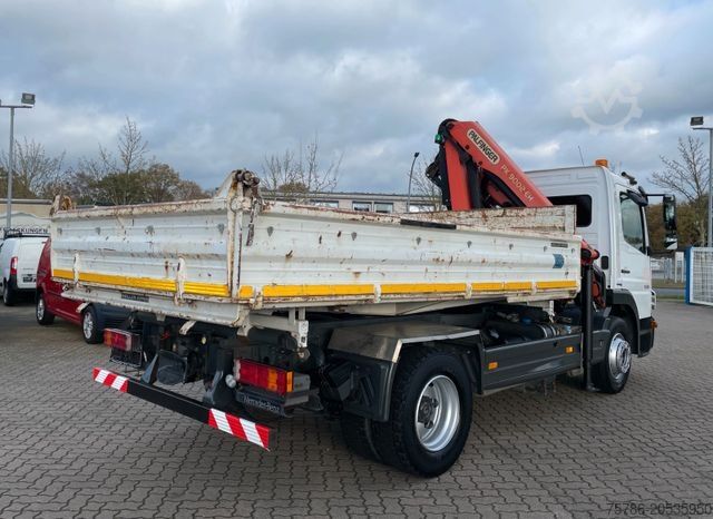 Dreiseitenkipper LKW MERCEDES-BENZ Atego 1224 K/ PK 9002/ 5+6 Kreis/ Funk-Fb/ AC