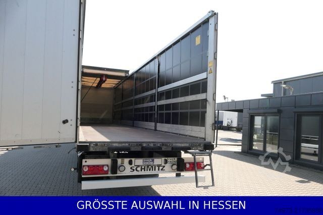 Open semitrailer with tarp SCHMITZ CARGOBULL neue Planen Liftachse Hubdach RSAB ¤389.-mt