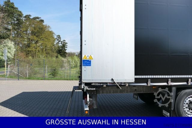 Open semitrailer with tarp SCHMITZ CARGOBULL neue Planen Liftachse Hubdach RSAB ¤389.-mt
