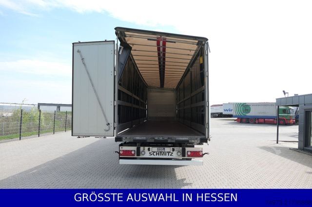 Open semitrailer with tarp SCHMITZ CARGOBULL neue Planen Liftachse Hubdach RSAB ¤389.-mt