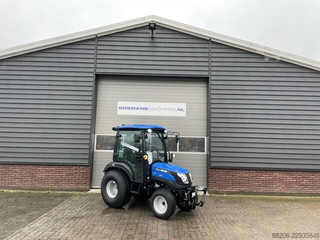 Solis 26 HST mini tractor NEW with cabin / front linkage LEASE €290 SOLIS 26 HST minitractor NIEUW met cabine / fronthef LEASE €290