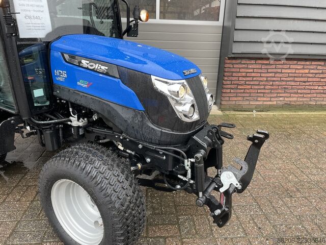 Solis 26 HST mini tractor NEW with cabin / front linkage LEASE €290 SOLIS 26 HST minitractor NIEUW met cabine / fronthef LEASE €290