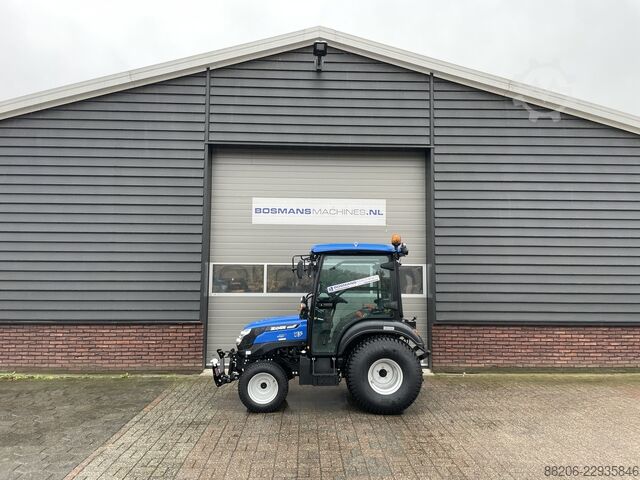 Solis 26 HST mini tractor NEW with cabin / front linkage LEASE €290 SOLIS 26 HST minitractor NIEUW met cabine / fronthef LEASE €290
