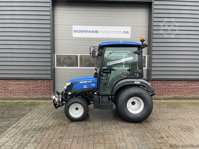Solis 26 HST mini tractor NEW with cabin / front linkage LEASE €290 SOLIS 26 HST minitractor NIEUW met cabine / fronthef LEASE €290