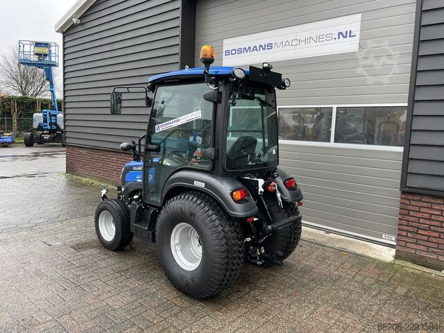 Solis 26 HST mini tractor NEW with cabin / front linkage LEASE €290 SOLIS 26 HST minitractor NIEUW met cabine / fronthef LEASE €290