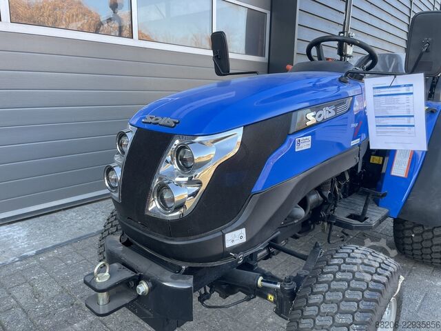 Solis 20 mini tractor NEW (18.5 HP Mitsubishi) incl. turf tires SOLIS 20 minitractor NIEUW (18.5 PK mitsubishi) incl gazonbanden