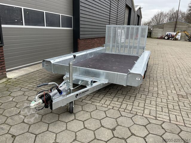 Vlemmix machine transporter 3500 kg 400 x 180 NEW 2-axle VLEMMIX machinetransporter 3500 kg 400 x 180 NIEUW 2 asser