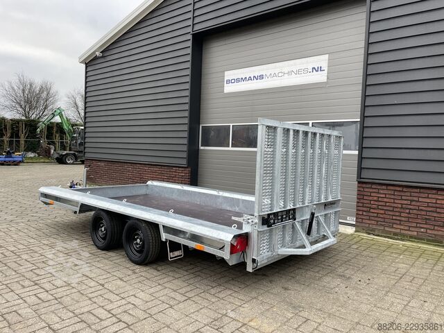Vlemmix machine transporter 3500 kg 400 x 180 NEW 2-axle VLEMMIX machinetransporter 3500 kg 400 x 180 NIEUW 2 asser
