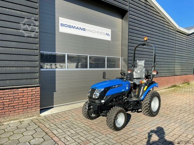 Solis 26 HST compact tractor NEW, multi-purpose tires – 5-year warranty SOLIS 26 HST minitractor NIEUW multi-use banden - 5 jaar garantie