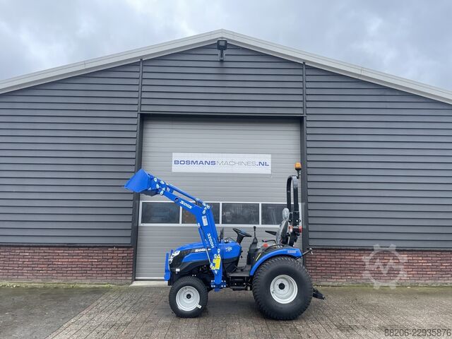 Solis 26 HST mini tractor NEW with front loader €245 LEASE SOLIS 26 HST minitractor NIEUW met frontlader €245 LEASE