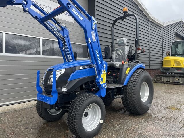 Solis 26 HST mini tractor NEW with front loader €245 LEASE SOLIS 26 HST minitractor NIEUW met frontlader €245 LEASE