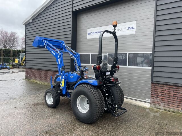 Solis 26 HST mini tractor NEW with front loader €245 LEASE SOLIS 26 HST minitractor NIEUW met frontlader €245 LEASE