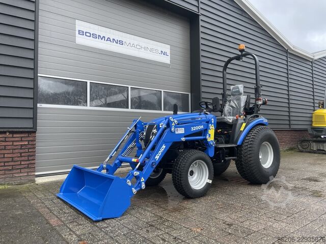 Solis 26 HST mini tractor NEW with front loader €245 LEASE SOLIS 26 HST minitractor NIEUW met frontlader €245 LEASE