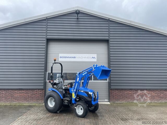 Solis 26 HST mini tractor NEW with front loader €245 LEASE SOLIS 26 HST minitractor NIEUW met frontlader €245 LEASE