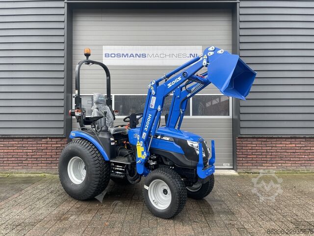 Solis 26 HST mini tractor NEW with front loader €245 LEASE SOLIS 26 HST minitractor NIEUW met frontlader €245 LEASE