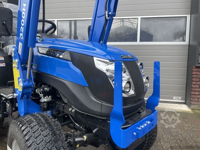 Solis 26 HST mini tractor NEW with front loader €245 LEASE SOLIS 26 HST minitractor NIEUW met frontlader €245 LEASE
