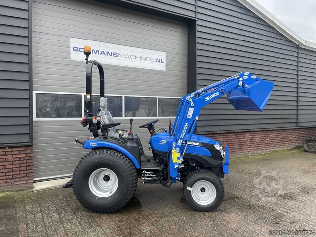 Solis 26 HST mini tractor NEW with front loader €245 LEASE SOLIS 26 HST minitractor NIEUW met frontlader €245 LEASE