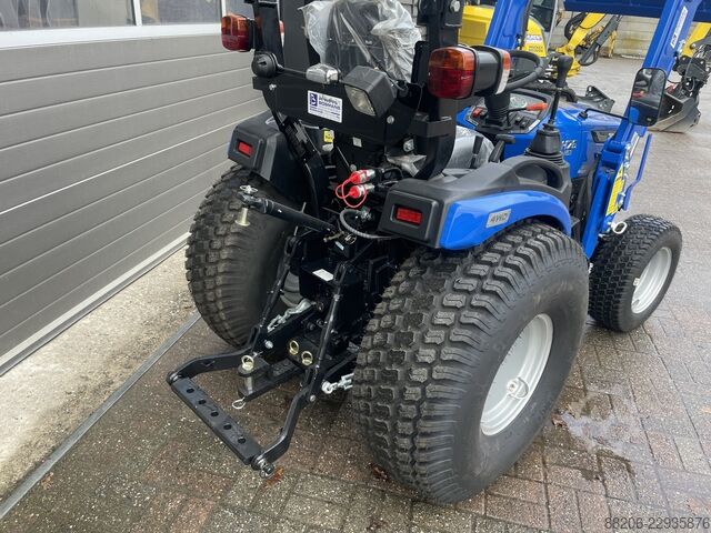 Solis 26 HST mini tractor NEW with front loader €245 LEASE SOLIS 26 HST minitractor NIEUW met frontlader €245 LEASE
