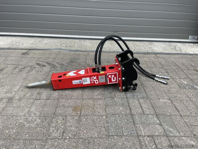 Promove XP101 demolition hammer / breaker for mini excavator used PROMOVE XP101 sloophamer / breekhamer voor minigraver gebruikt