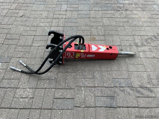 Promove XP101 demolition hammer / breaker for mini excavator used PROMOVE XP101 sloophamer / breekhamer voor minigraver gebruikt