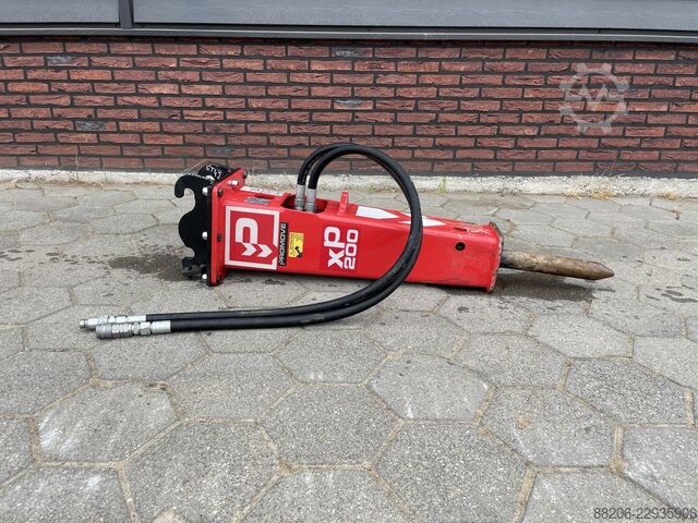Promove XP200 demolition hammer for mini excavator 3.5 / 5 t used PROMOVE XP200 sloophamer voor minigraver 3.5 / 5 T gebruikt