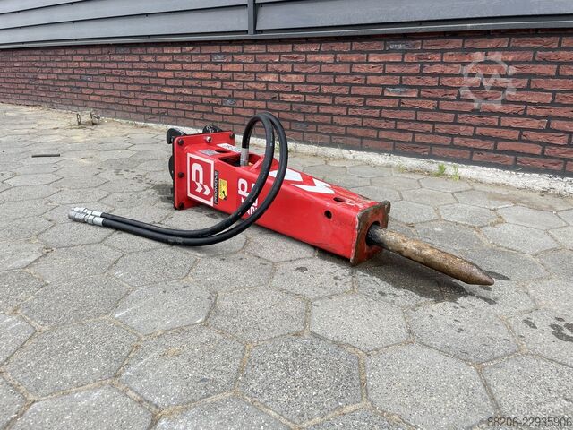 Promove XP200 demolition hammer for mini excavator 3.5 / 5 t used PROMOVE XP200 sloophamer voor minigraver 3.5 / 5 T gebruikt