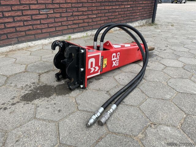 Promove XP200 demolition hammer for mini excavator 3.5 / 5 t used PROMOVE XP200 sloophamer voor minigraver 3.5 / 5 T gebruikt