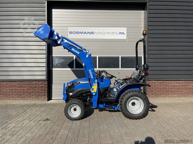 Solis 26 mini tractor NEW + front loader SOLIS 26 minitractor NIEUW + frontlader