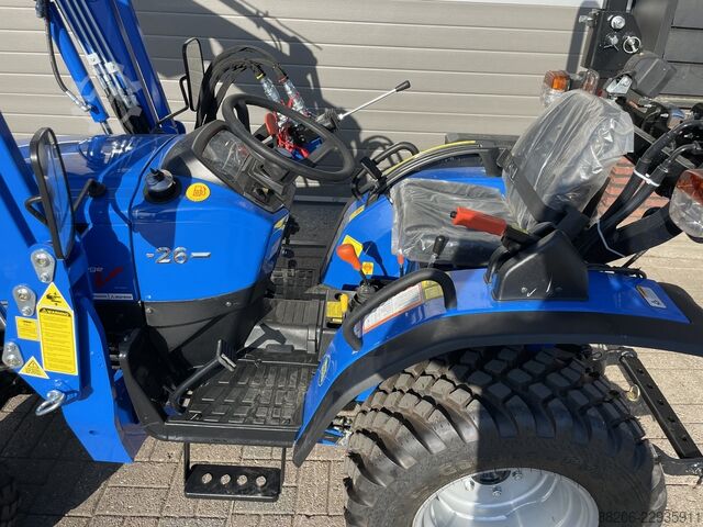 Solis 26 mini tractor NEW + front loader SOLIS 26 minitractor NIEUW + frontlader