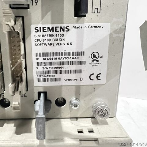 Elektronik / SPS-Steuerungen SIEMENS 6FC5410-0AY03-1AA0