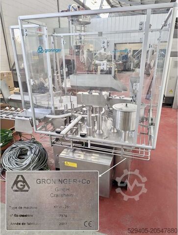 Verpackungsmaschine Groninger KFVG251 + DTE 1000