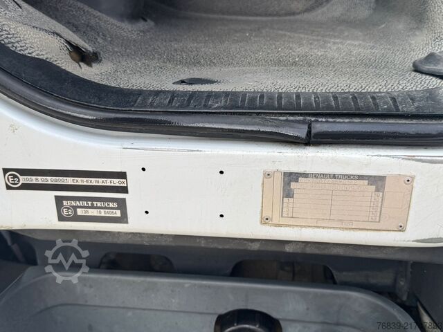 Tanker truck Renault Premium 270.19 TUV-Technical Inspection oke Ret...