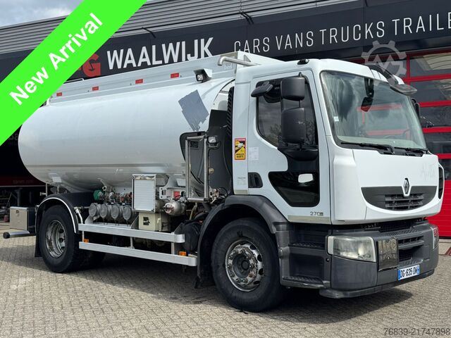 Tanker truck Renault Premium 270.19 TUV-Technical Inspection oke Ret...