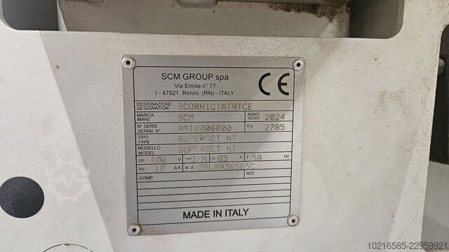 Four Side Planer SCM SCM Superset NT
