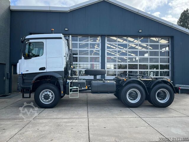 Heavy load Mercedes-Benz Arocs 4058 AS 6x6 Tractor Head 180T Push Pull E...