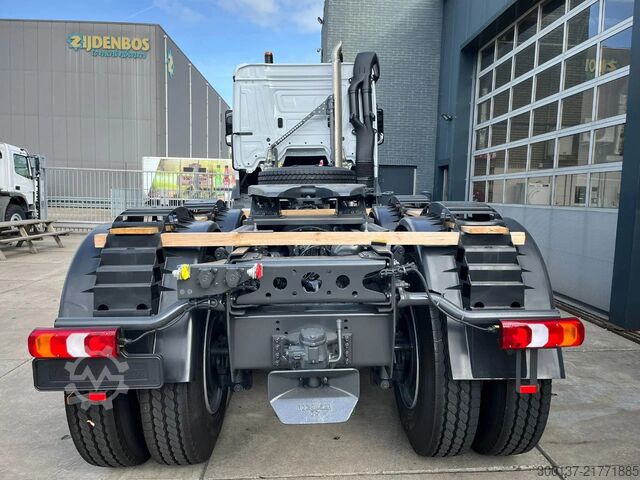 Heavy load Mercedes-Benz Arocs 4058 AS 6x6 Tractor Head 180T Push Pull E...