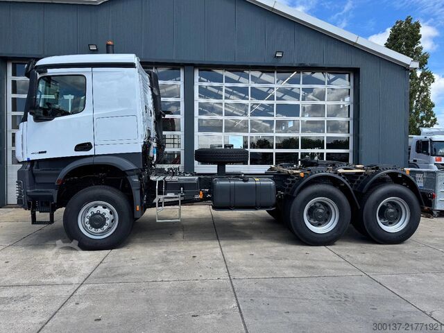 Heavy load Mercedes-Benz Arocs 4058 AS 6x6 Tractor Head 180T Push Pull E...