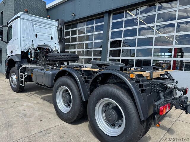 Heavy load Mercedes-Benz Arocs 4058 AS 6x6 Tractor Head 180T Push Pull E...
